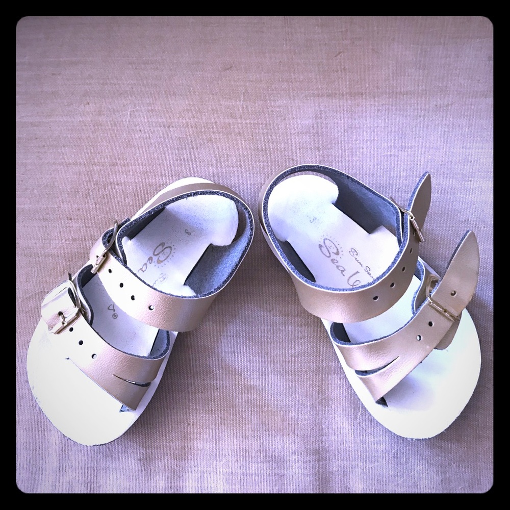 Gold SeaVee sandals